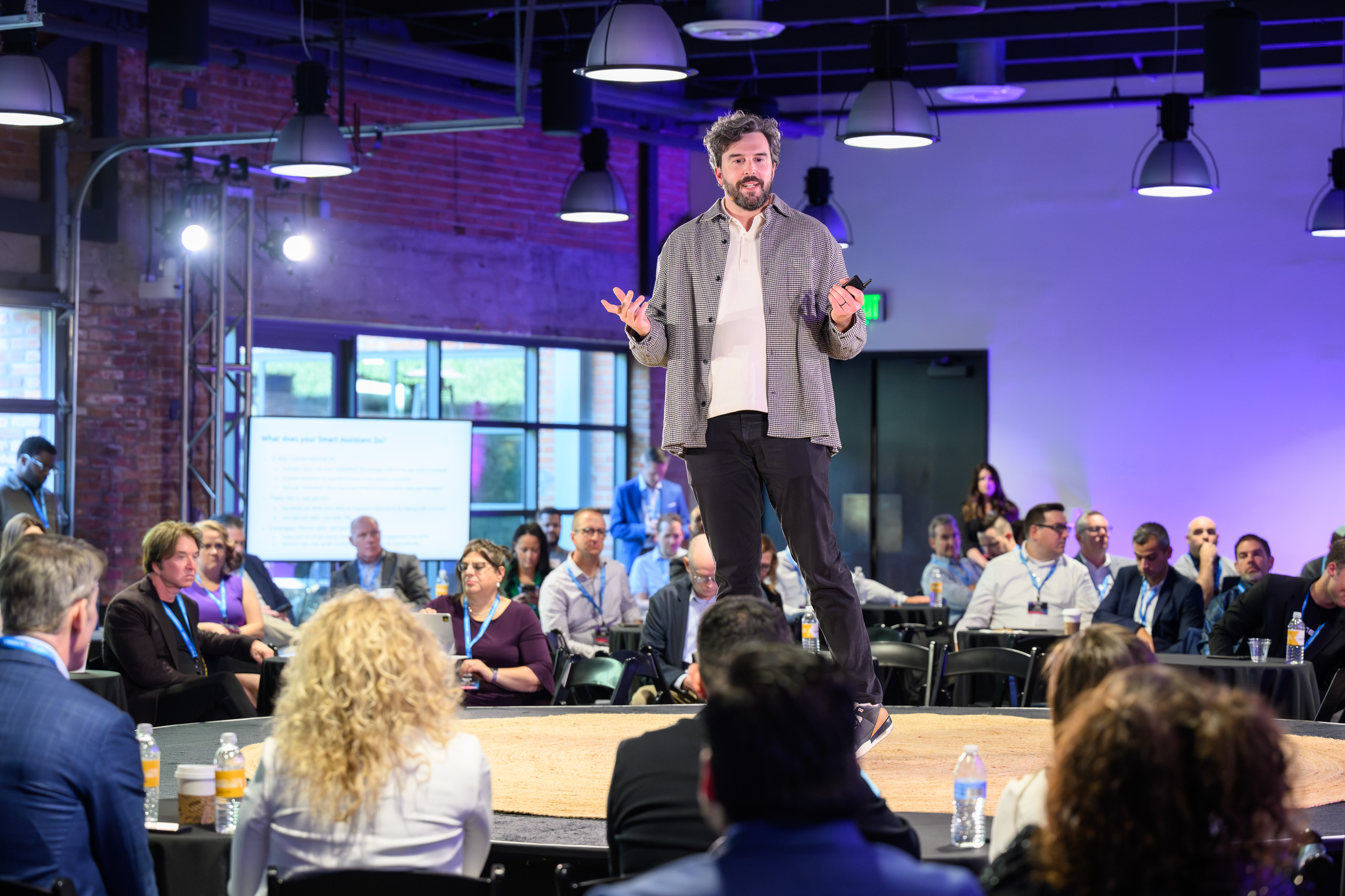 Innovation Summit Speaker Presenting